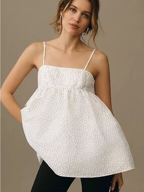 Hutch Volume Babydoll Top from Anthropologie